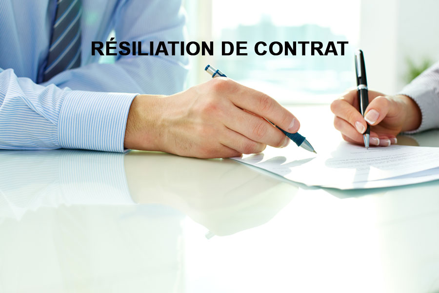 Règles de résiliation de contrat